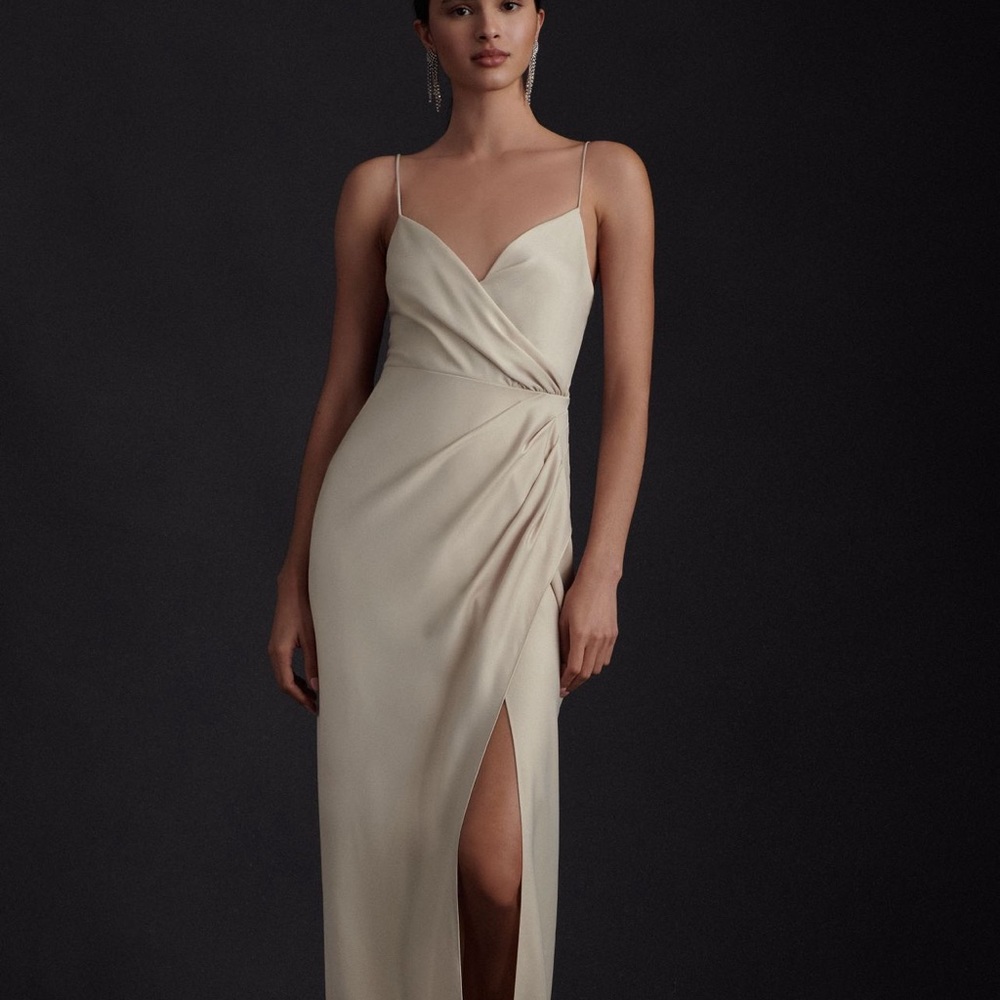 FREYA SATIN CHARMEUSE DRESS - BHLDN from Anthropology